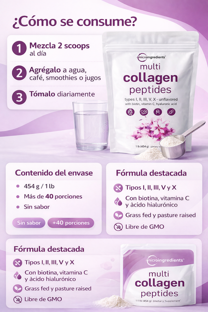 Multi Collagen: Piel Firme y Reluciente