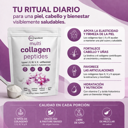 Multi Collagen: Piel Firme y Reluciente